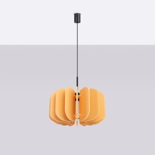 Lampe suspendue MULA 45 jaune