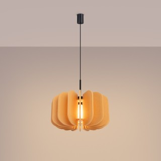 Lampe suspendue MULA 45 jaune