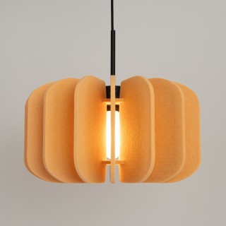 Lampe suspendue MULA 45 jaune
