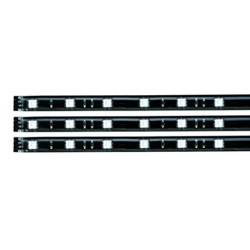 Paulmann Function YourLED Stripe Pack 3 x 97 cm RGB 3 x 9,36 W 12 V DC Noir Plastique
