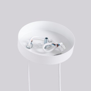 Lampe suspendue ARCHE 2P blanc