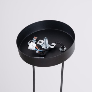 Lampe suspendue ARCHE 2P noir