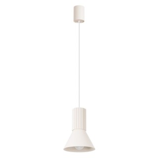 Lampe suspendue ESTRIA 1 beige