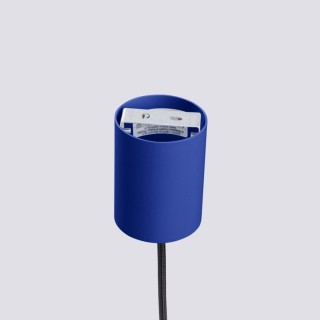 Lampe suspendue ESTRIA 1 blanc/ultramarine