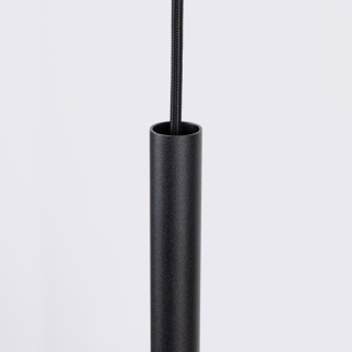 Lampe suspendue FELTRO 1 noir/beige