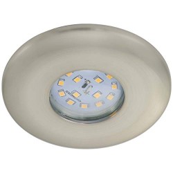 Briloner leuchten spot encastréà lED 1 ampoule 7227-012, 1 module lED 5 w nickel mat