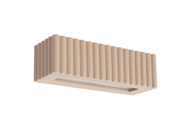 Applique en céramique RIGATA taupe