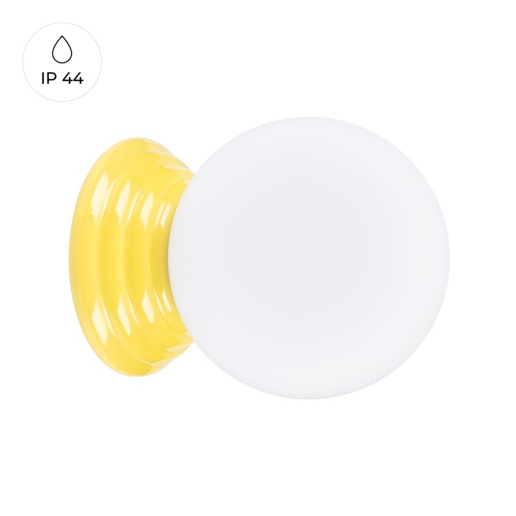 Applique ZORI jaune IP44