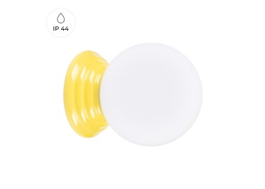 Applique ZORI jaune IP44