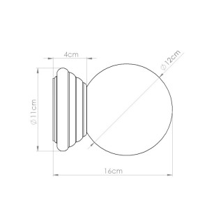 Applique ZORI outremer IP44