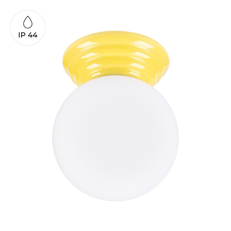 Plafonnier ZORI jaune IP44