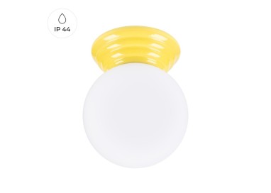 Plafonnier ZORI jaune IP44