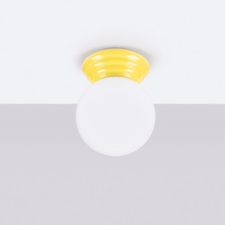 Plafonnier ZORI jaune IP44
