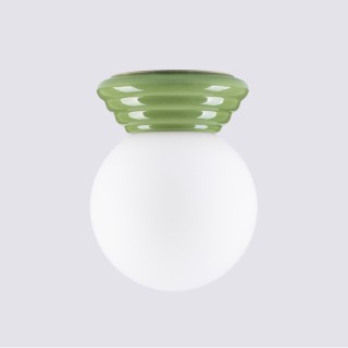 Plafonnier ZORI vert IP44