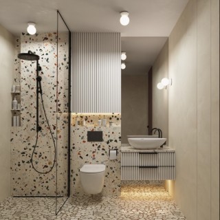 Applique ZORI blanc IP44