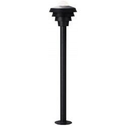 Borne extérieure Haut 1M Elements 22 métal Noir E27 maxi 60w 76258003 Nordlux