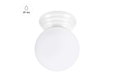 Plafonnier ZORI blanc IP44
