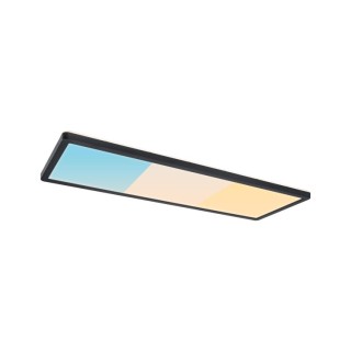Panneau LED Atria Shine White Select IP44 carré 560x200mm  15,2W 2030lm 3000 - 6500K Noir