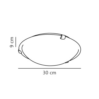 Petri | Plafonnier | Blanc