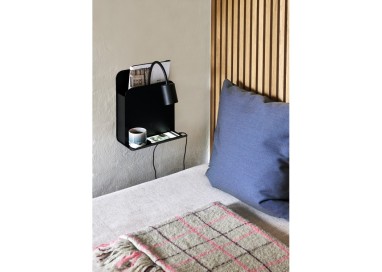 Roomi | Applique murale | Noir