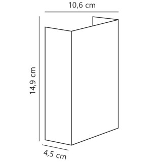 Fold 10 | Applique murale | Cuivre