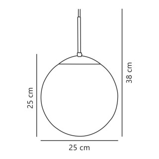 Cafe 25 | Suspension | Opale