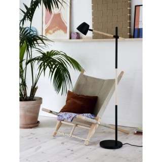 Theo | Lampadaire | Noir