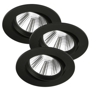 Fremont 3-Kit IP23 2700K | Spot encastré | Noir