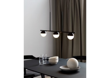 Contina 3-Spot | Suspension | Noir