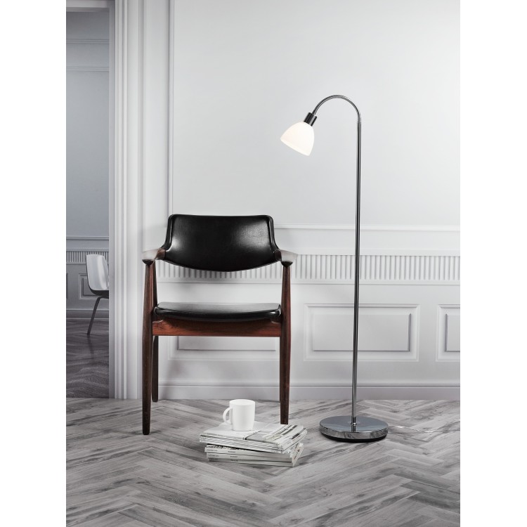 Ray Single | Lampadaire | Chromé
