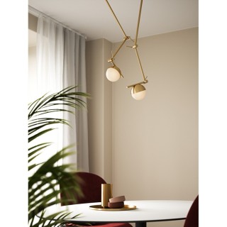Contina | Applique murale | Laiton