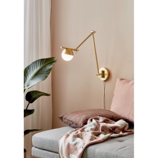 Contina | Applique murale | Laiton