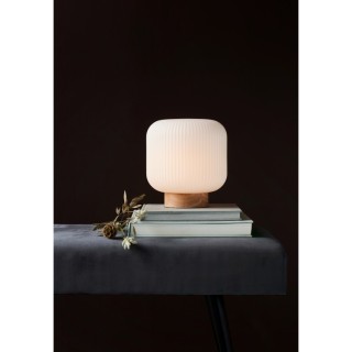 Milford | Lampe à poser | Nature (marron)