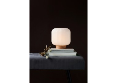 Milford | Lampe à poser | Nature (marron)