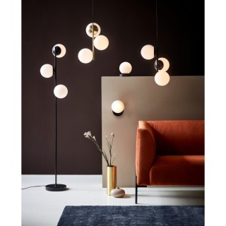 Lilly | Lampadaire | Noir