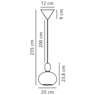 Notti 20 | Suspension | Gris