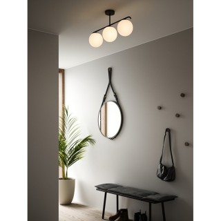 Grant 3-Spot | Plafonnier | Noir