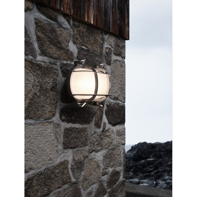 Helford | Applique murale | Nickel