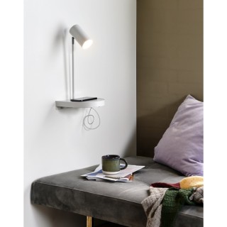 Cody | Applique murale | Blanc