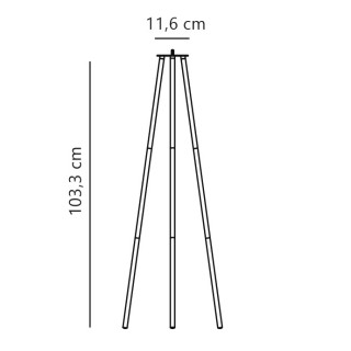 Kettle To-Go Tripod 110 | Accessoire | Noir