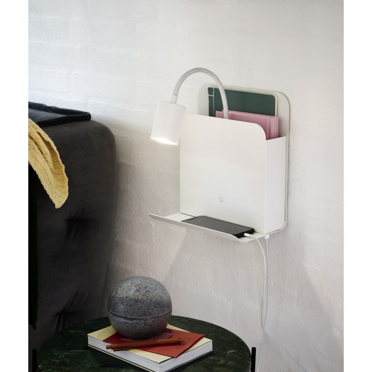 Roomi | Applique murale | Blanc