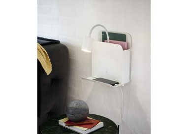 Roomi | Applique murale | Blanc