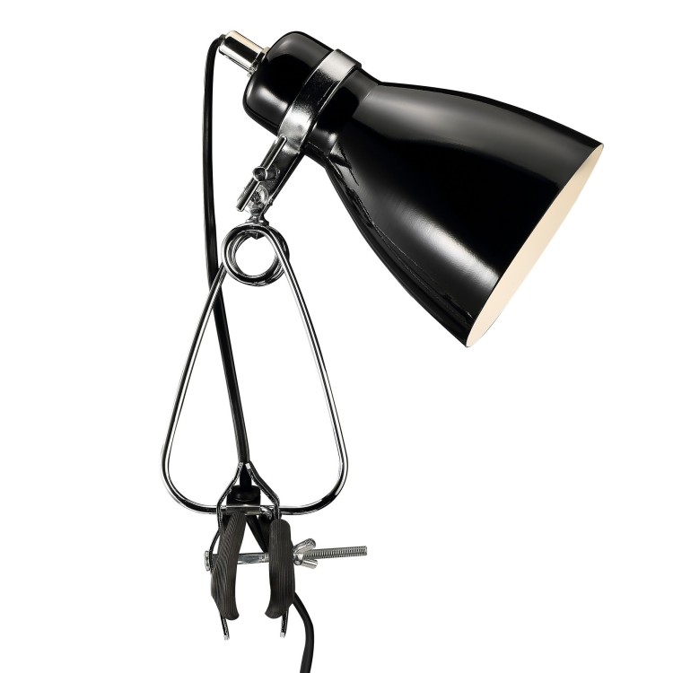 Cyclone | Luminaire à pince | Noir
