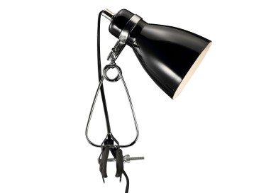 Cyclone | Luminaire à pince | Noir