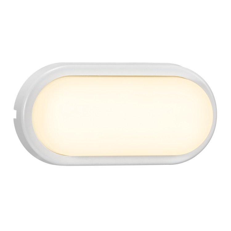 Cuba Outdoor Energy Oval | Applique murale | Blanc