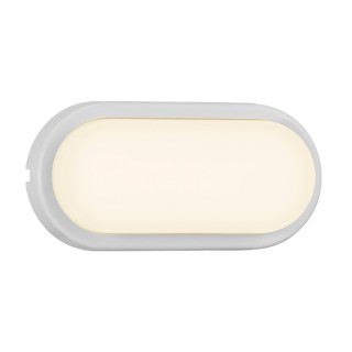 Cuba Outdoor Energy Oval | Applique murale | Blanc