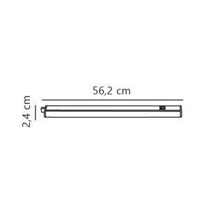 Latona 8W | Réglette | Blanc
