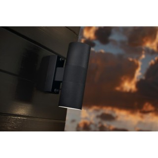 Tin Double | Applique murale | Noir