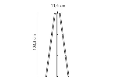 Kettle To-Go Tripod 110 | Accessoire | Nature (marron)