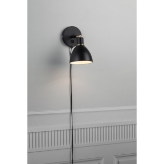 Ray | Applique murale | Noir